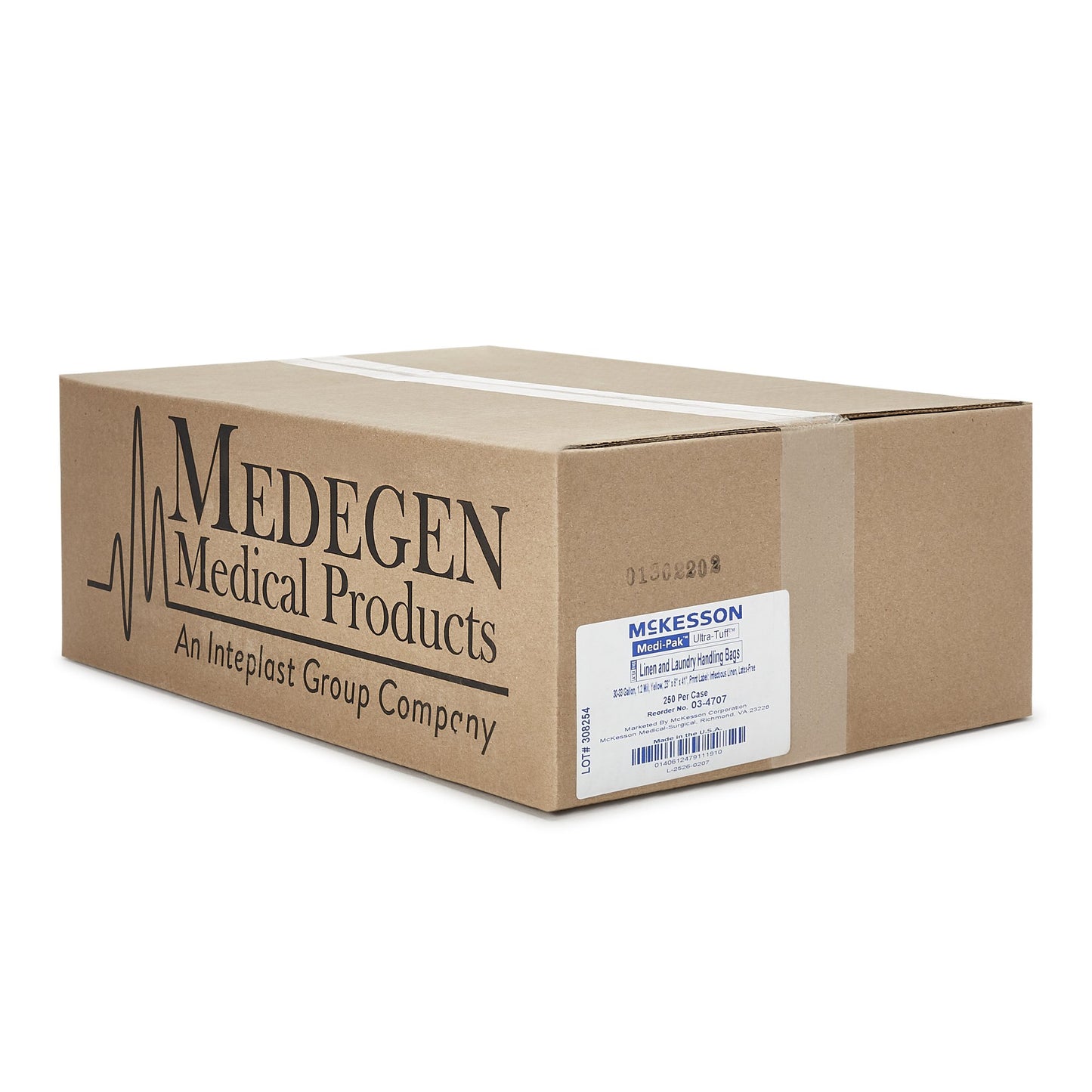 BAG, BIOHAZ YLW 23"X8"X41"(250/CS) MGM03