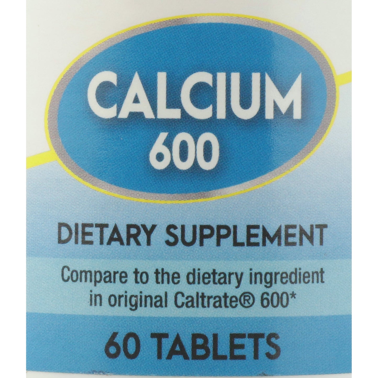 VITAMIN CALCIUM CARBONATE, CAP600MG (60/BT 12BT/C