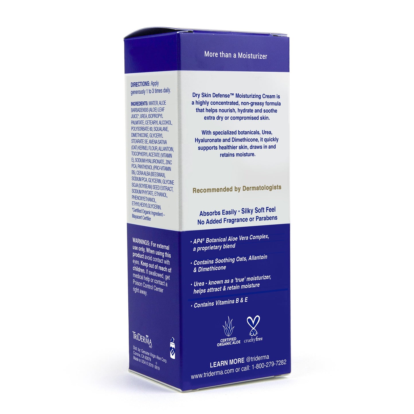 CREAM, DIABETIC DRY SKIN 4.2OZ(3/BX 8BX/CS)