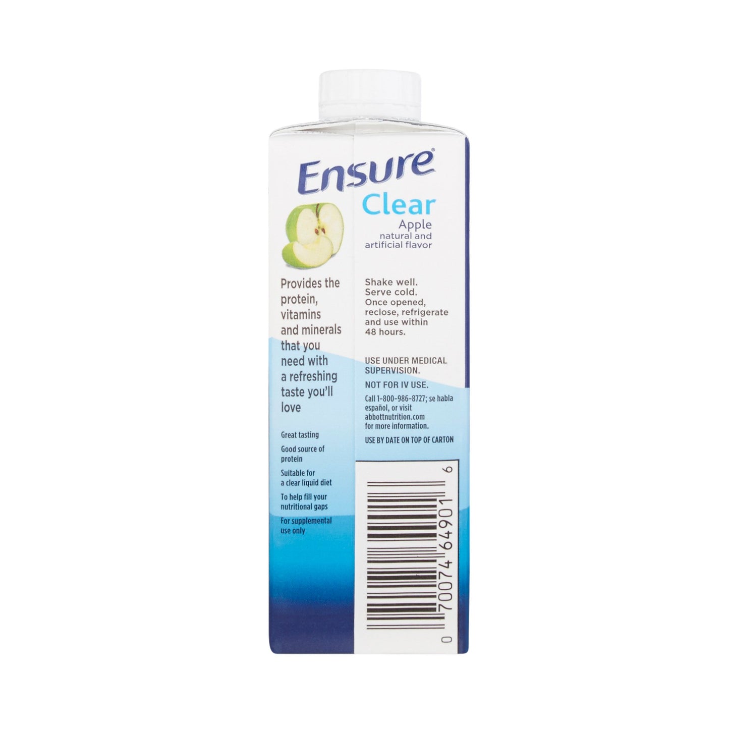 ENSURE CLEAR, INST ARC APPLE 8OZ (24 /CS)