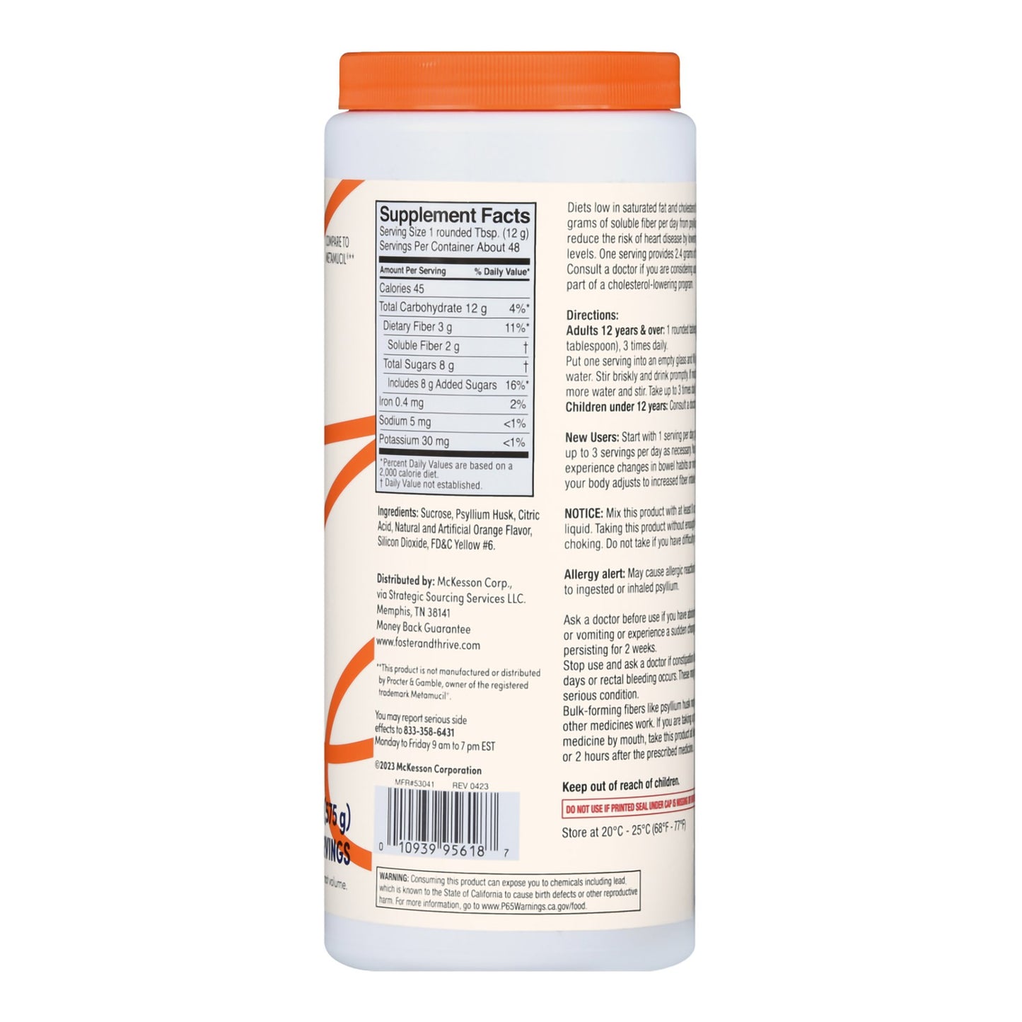 FIBER, PDR FT SM SMITH 48DOSE ORG20.3OZ