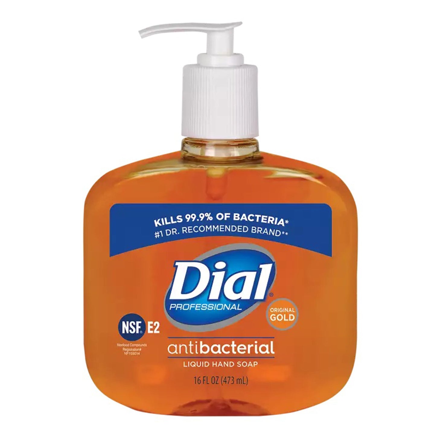 SOAP, DIAL LIQUID PUMP 16OZ (12/CS)