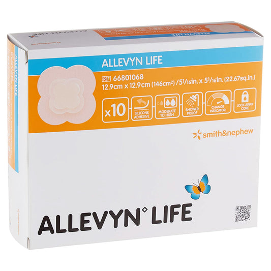 DRESSING, WND ALLEVY LIFE LF SIL ADH (10/BX 5BX/CS)