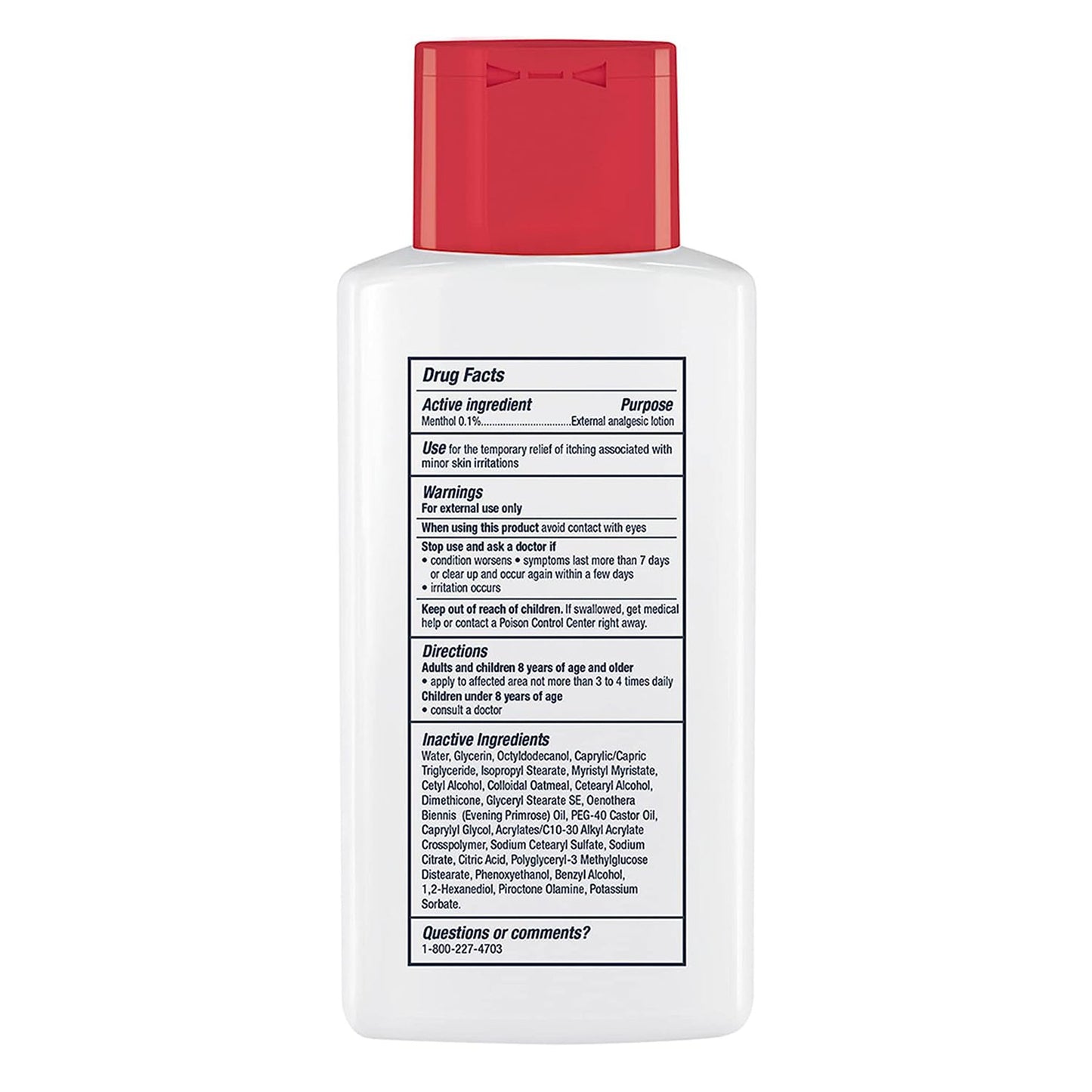 EUCERIN, LOT ITCH RELIEF CALMING 8.4OZ