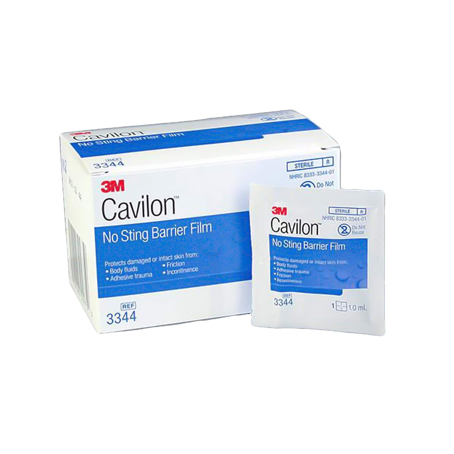 WIPE, 1.0ML CAVILON NO STNG BARR FILM (30/BX 4BX/CS)