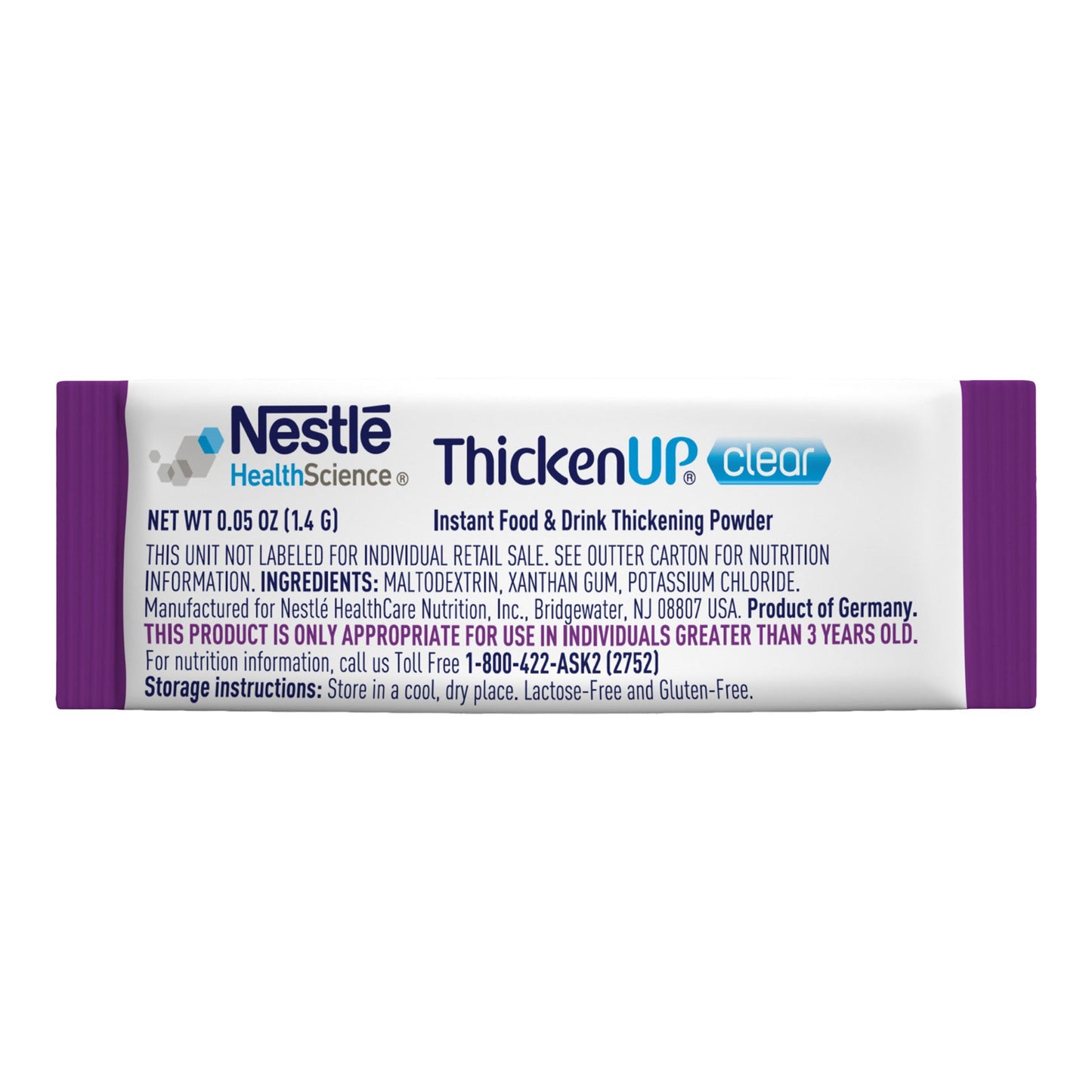 RESOURCE, THICKENUP CLR 1.4GM PKT (288/CS)