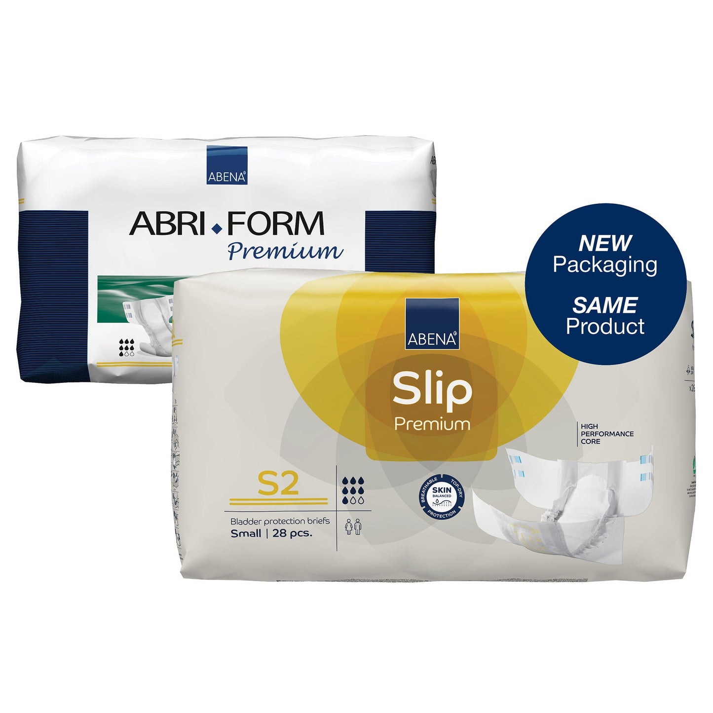 BRIEF, INCONT ABENA SLIP PREM ADLT S2 SM (28/PK 3PK/CS)