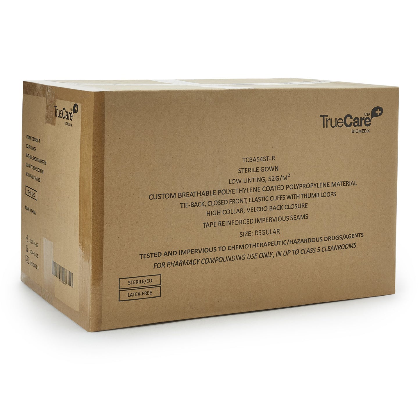 GOWN, CLEAN RM ANTI-STATIC STRWHT REG (50/CT)