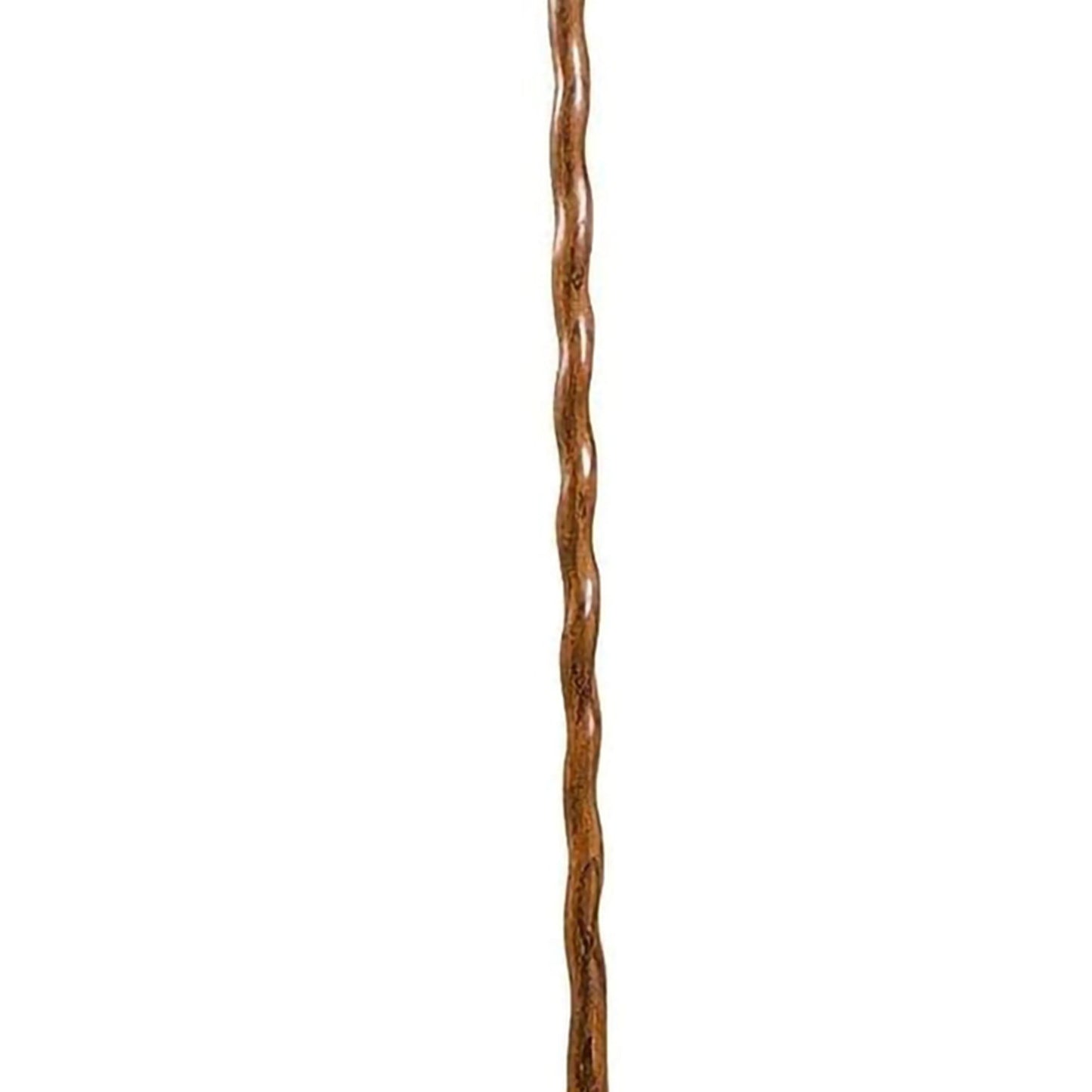 STICK, WALKING WOOD BRAZOS 58 TWISTED OAK HITCHHIKER BRN 58"