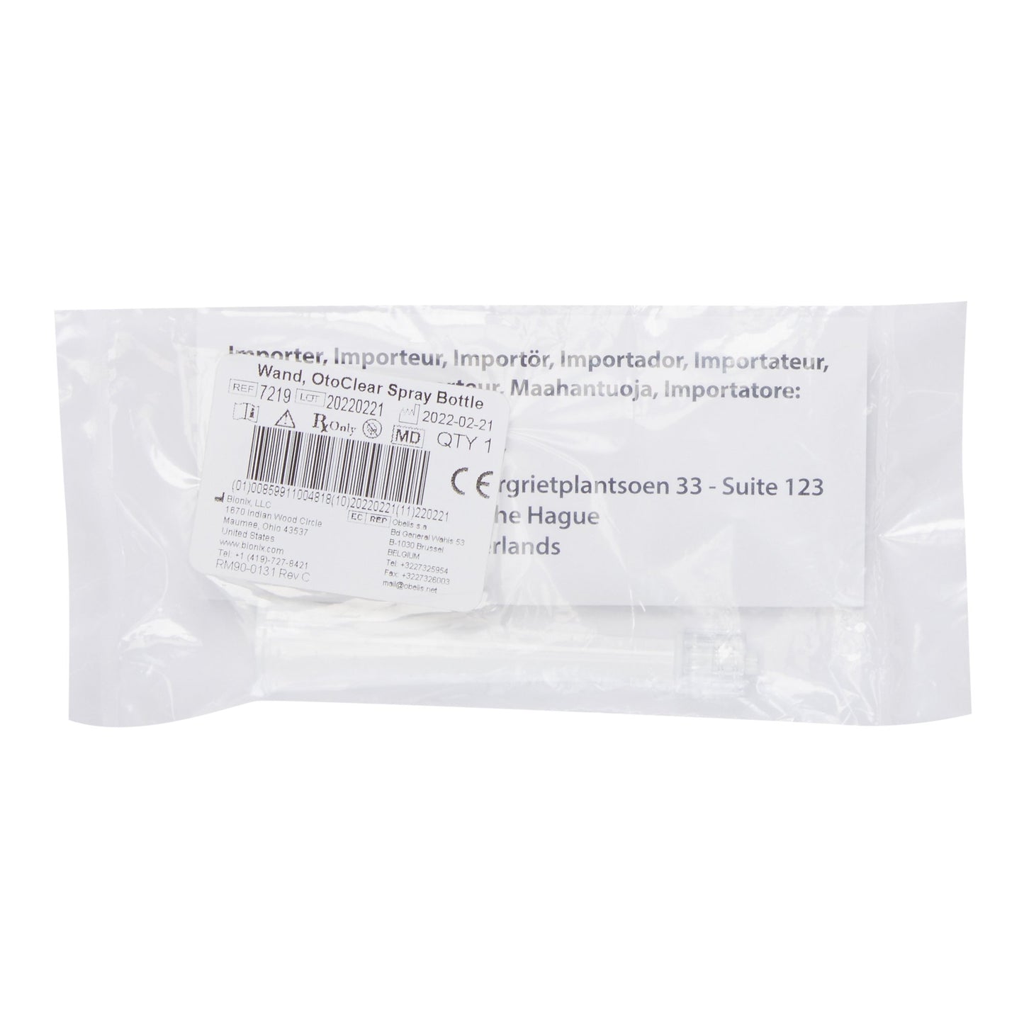 ADAPTER WAND, F/OTOCLEAR EAR IRR SPRAYWASH (1/BG)