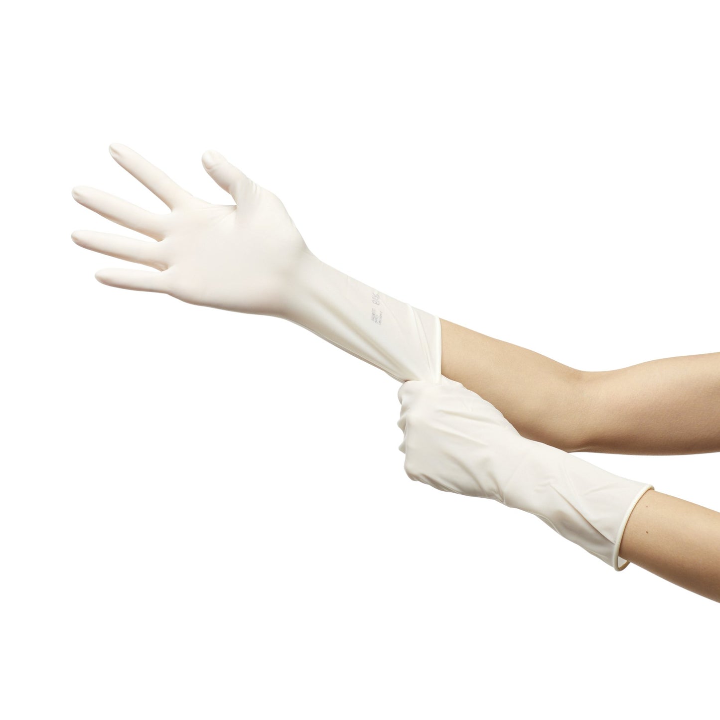 GLOVE, SURG PLYISO 6.5 STR2 SMTH (50PR/BX 4BX/CS)