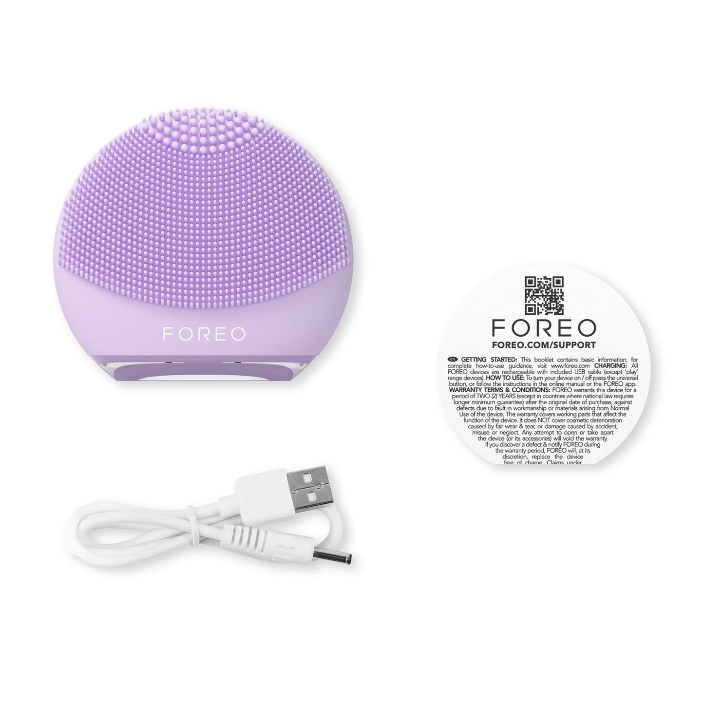 MASSAGER, FACE LUNA 4 CLEANSE/FIRMING 2IN1 LAV