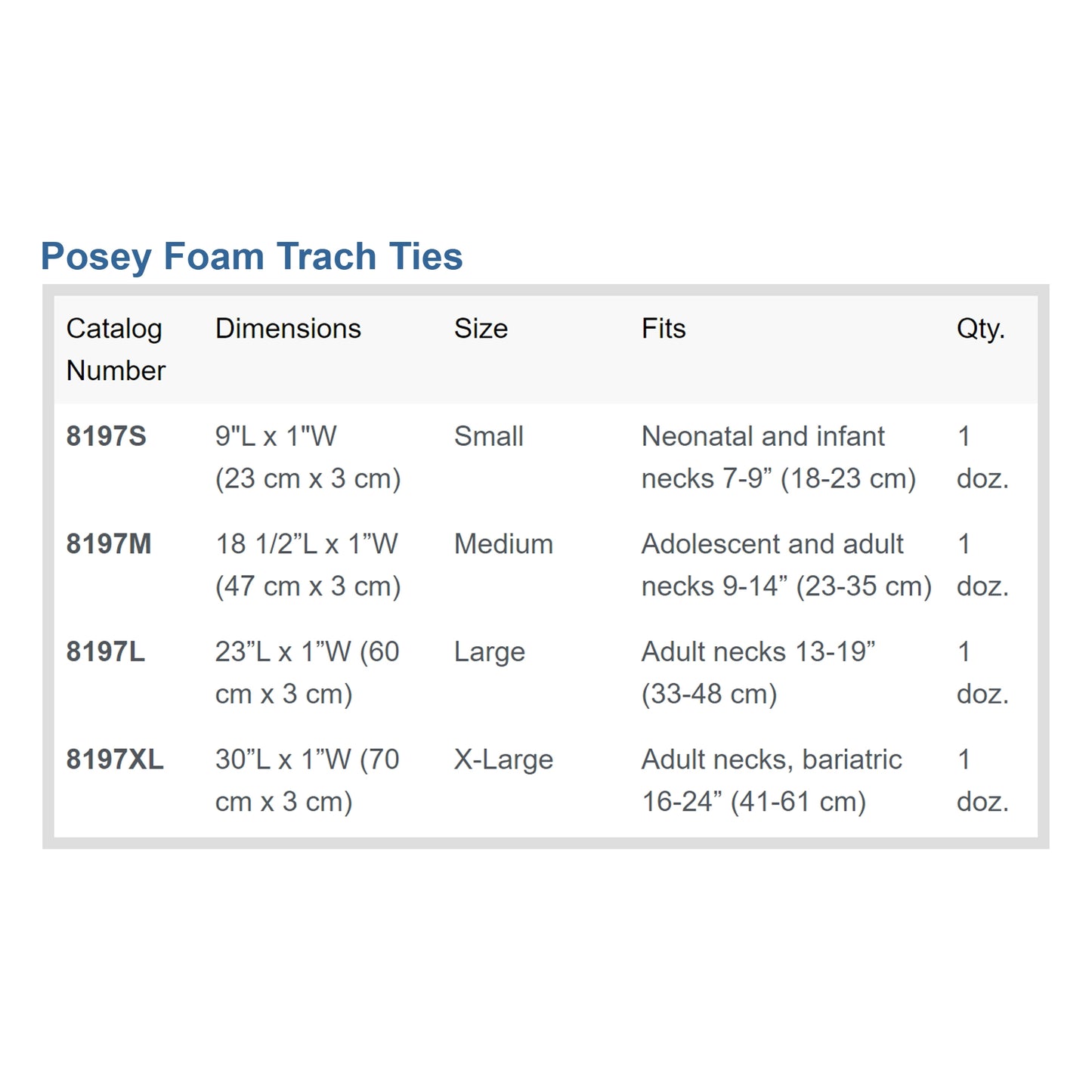 HOLDER, TRACH TU MED 9"X17" (1DZ/BX)