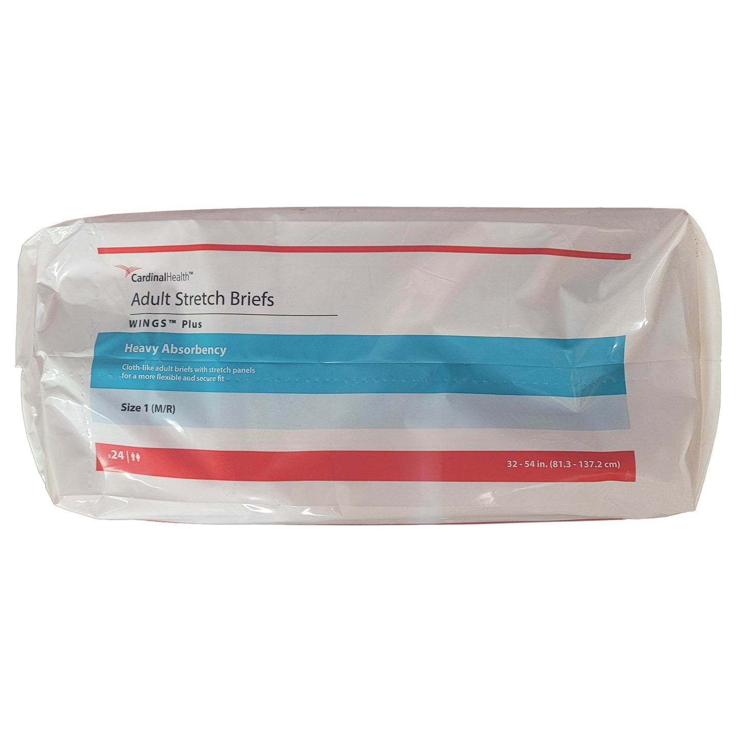 BRIEF, STRETCH WINGS HEAVY ABSRB SZ1 (24/BG 4BG/CS)