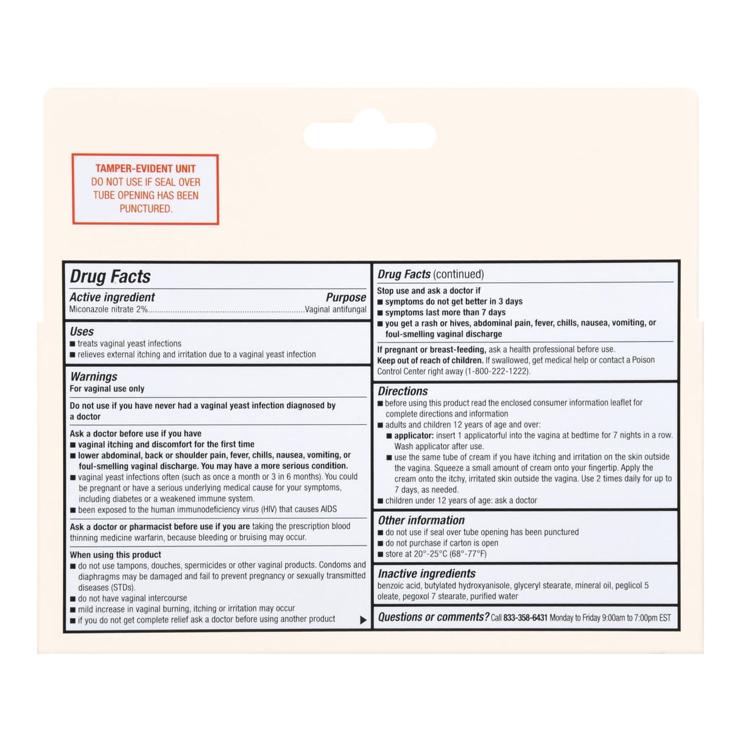MICONAZOLE 7, CRM FT W/RUSBL APPL1.59OZ