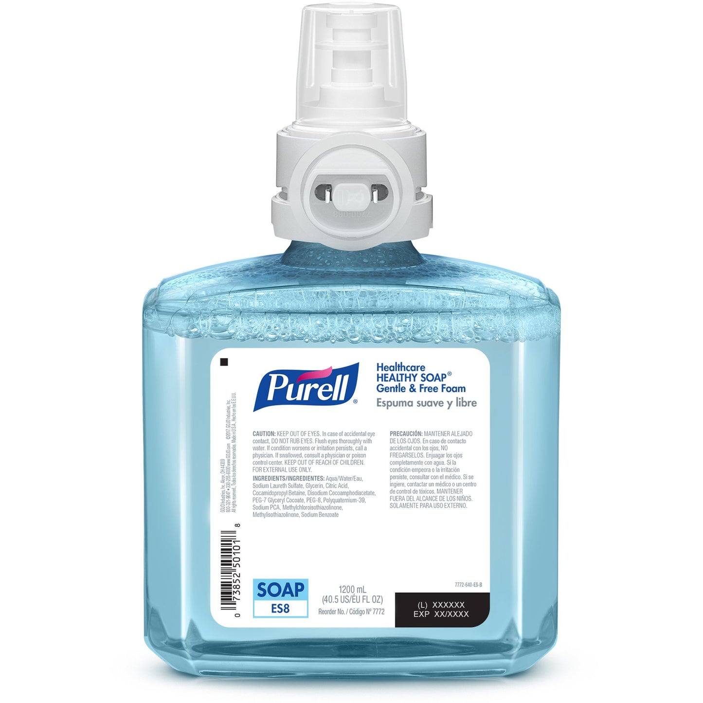 SOAP, GENTLE FOAM ES8 1200ML REFILL (2/CS)
