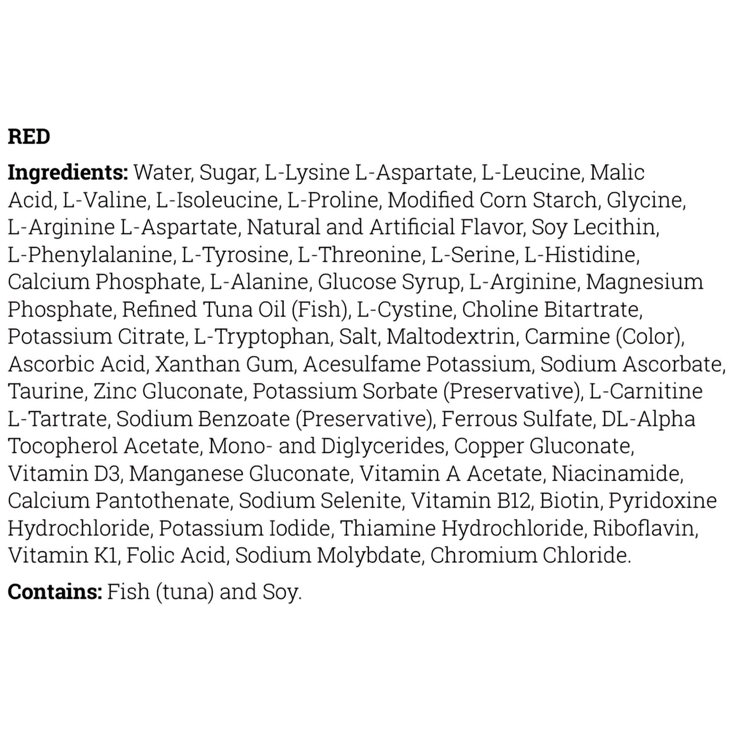 POUCH, HCU COOLER15 RED 130ML (30/CS)