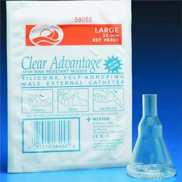 CATHETER, MALE EXT ADVANT CLR XLG (100/CS) MENTOR