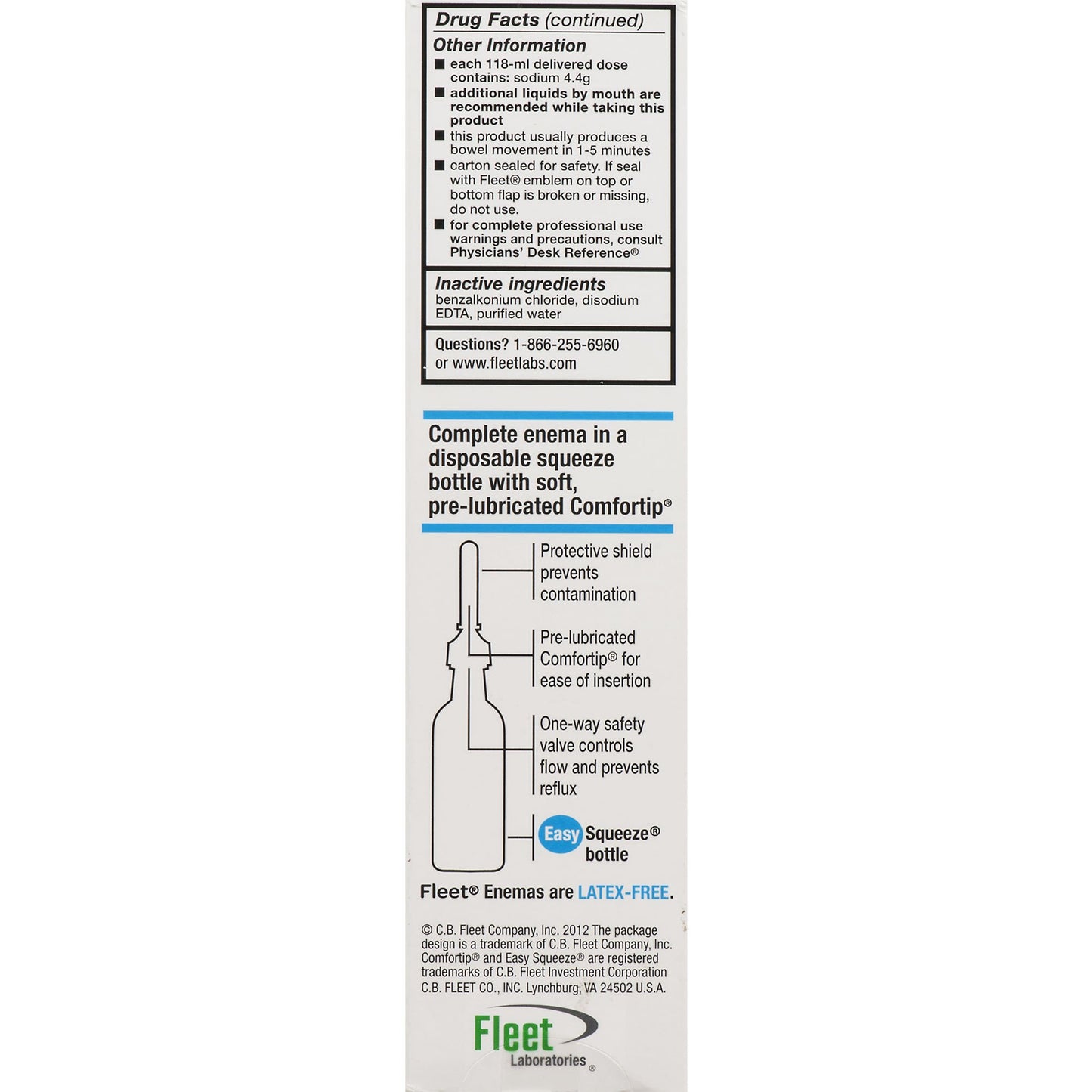 ENEMA, DISP 19G-7G/118 4.5OZ