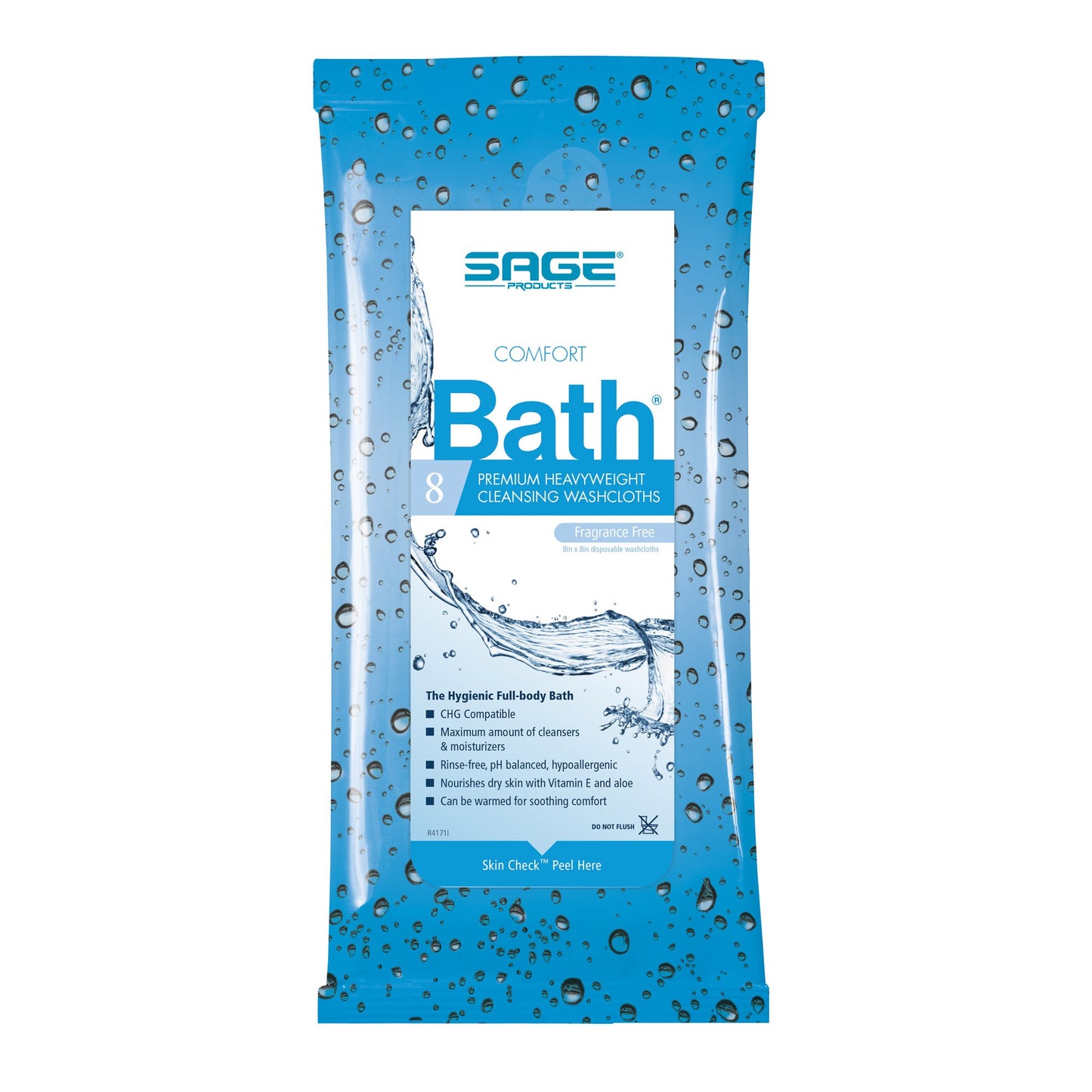 COMFORT BATH, FRAGRANCE FREE (44PK/CS)