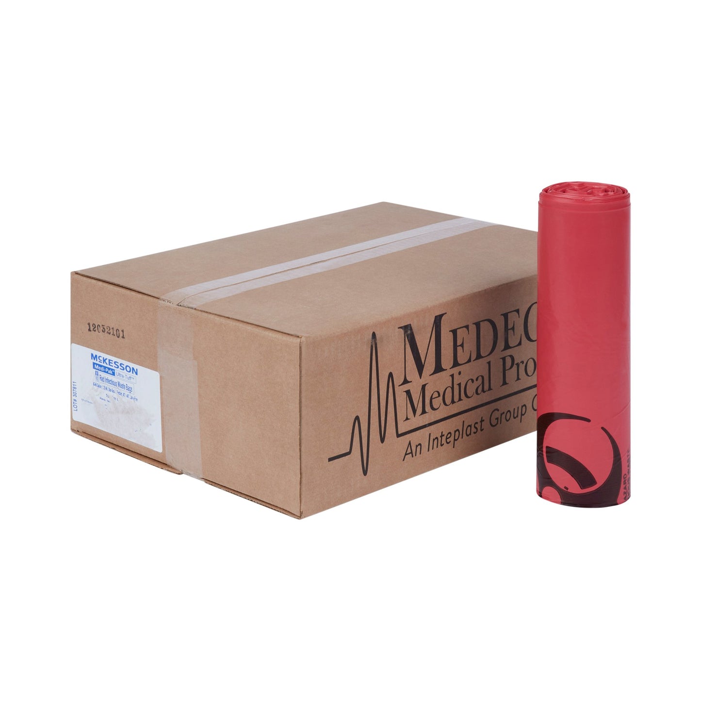 BAG, BIOHAZ HD SL RED 40X46 40-45GL 1.25MIL (150/CS)
