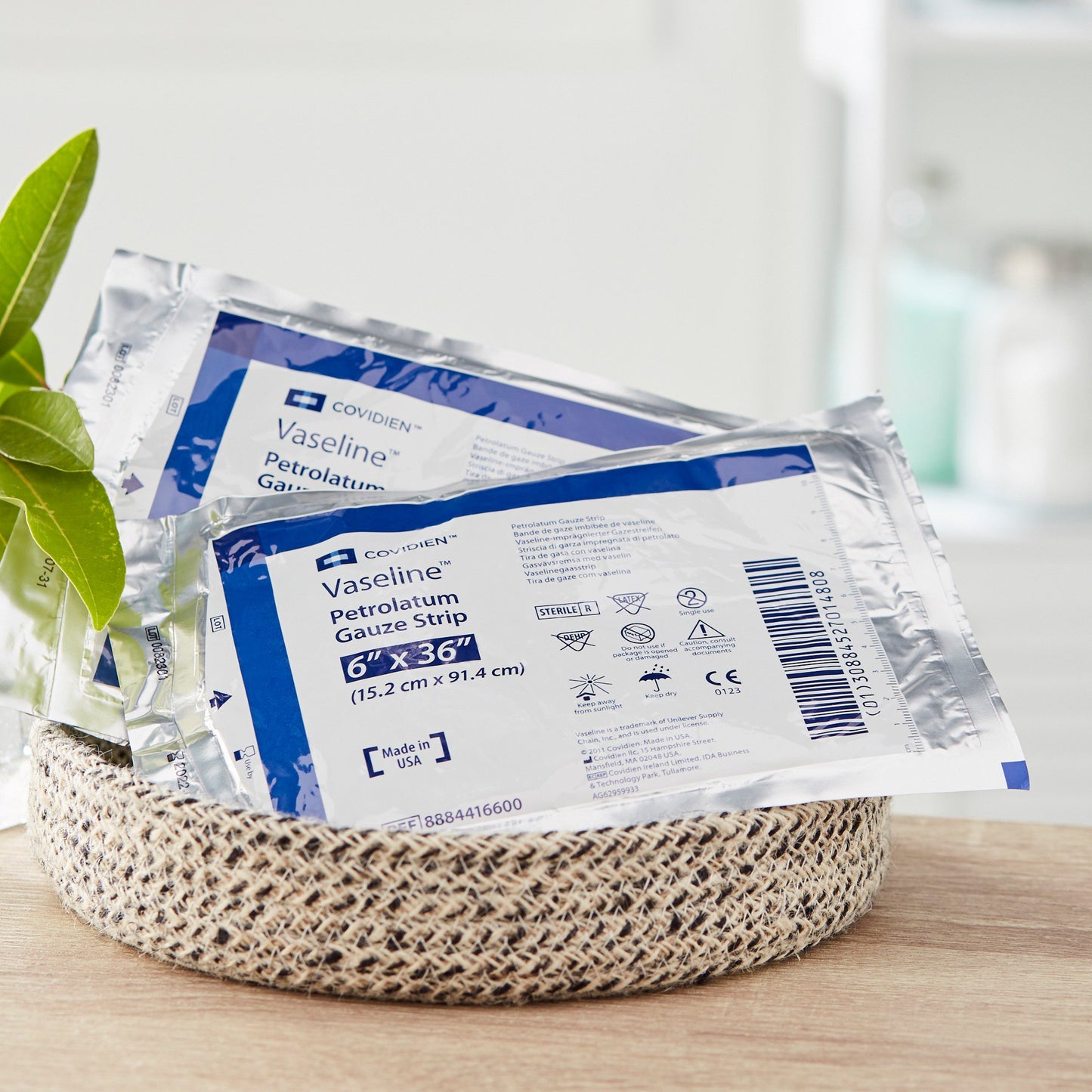 DRESSING, VASELINE FOIL PK STR6"X36" KENDAL