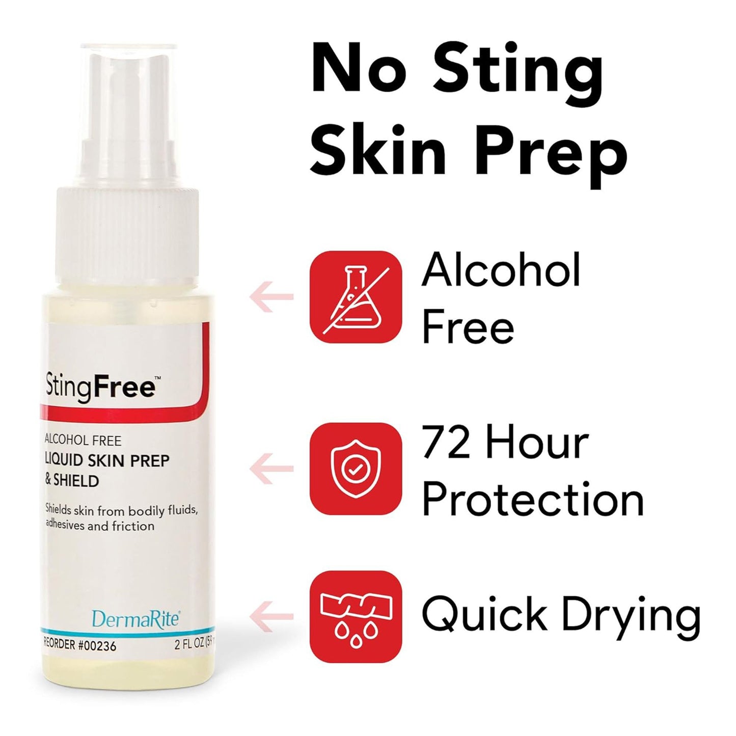STINGFREE, PREP PROTECTANT INCONT SPR (12/CS)