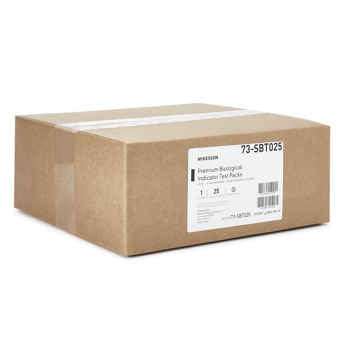TEST PACK, STM BI W/25 CONTROLS (25/CS)
