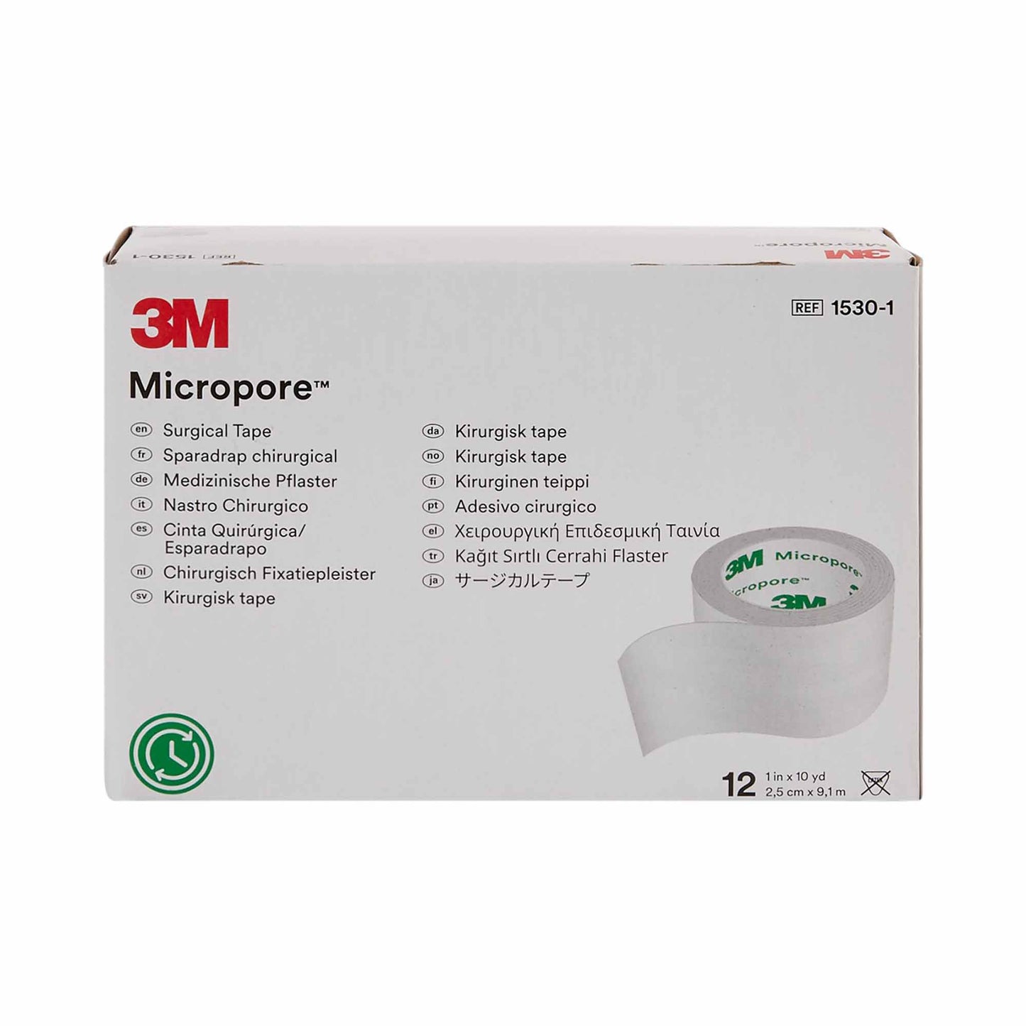 TAPE, ADHSV PAPER MICROPORE 1"X10YDS (12/BX) 3M