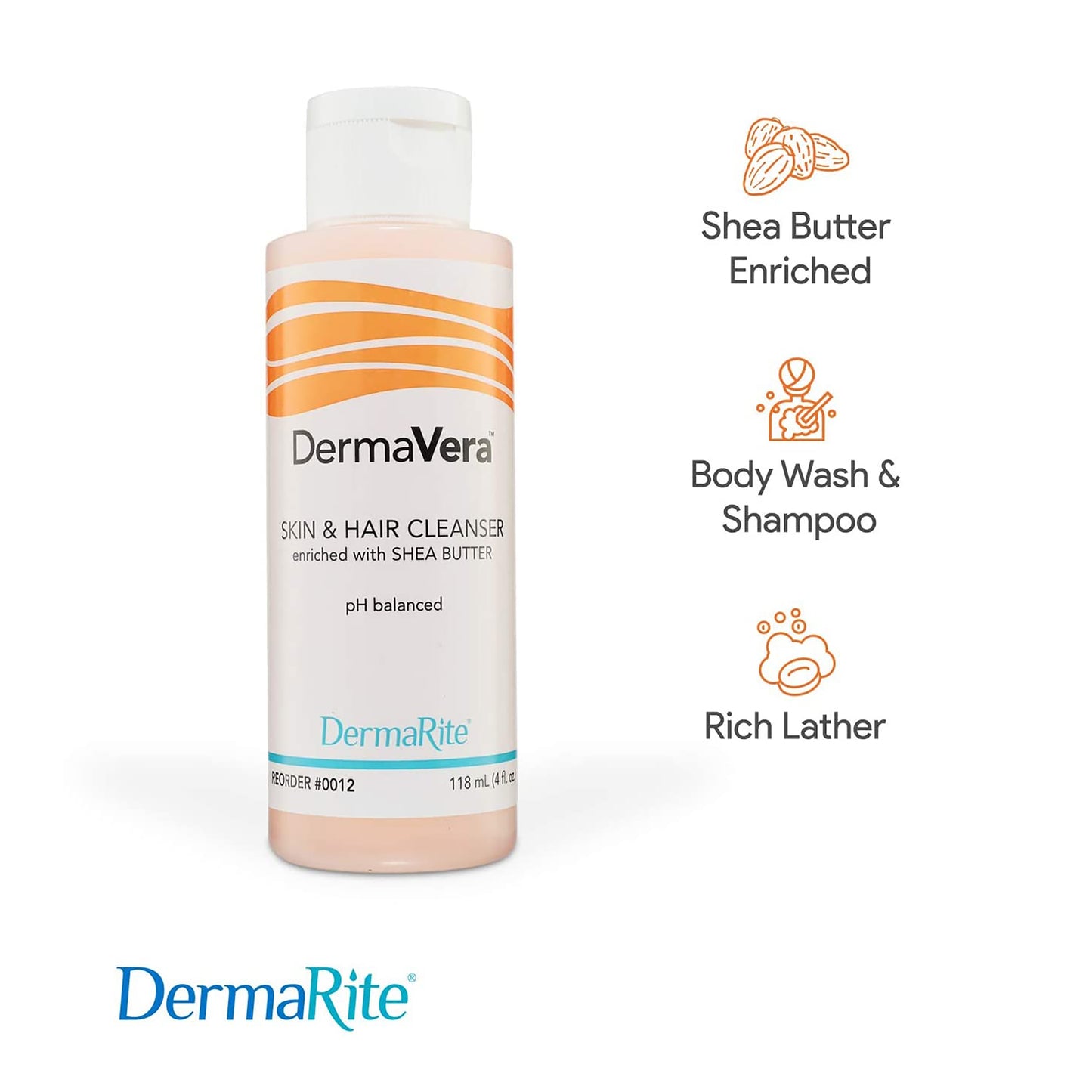 WASH, BODY DRMVR 8OZ (48/CS)