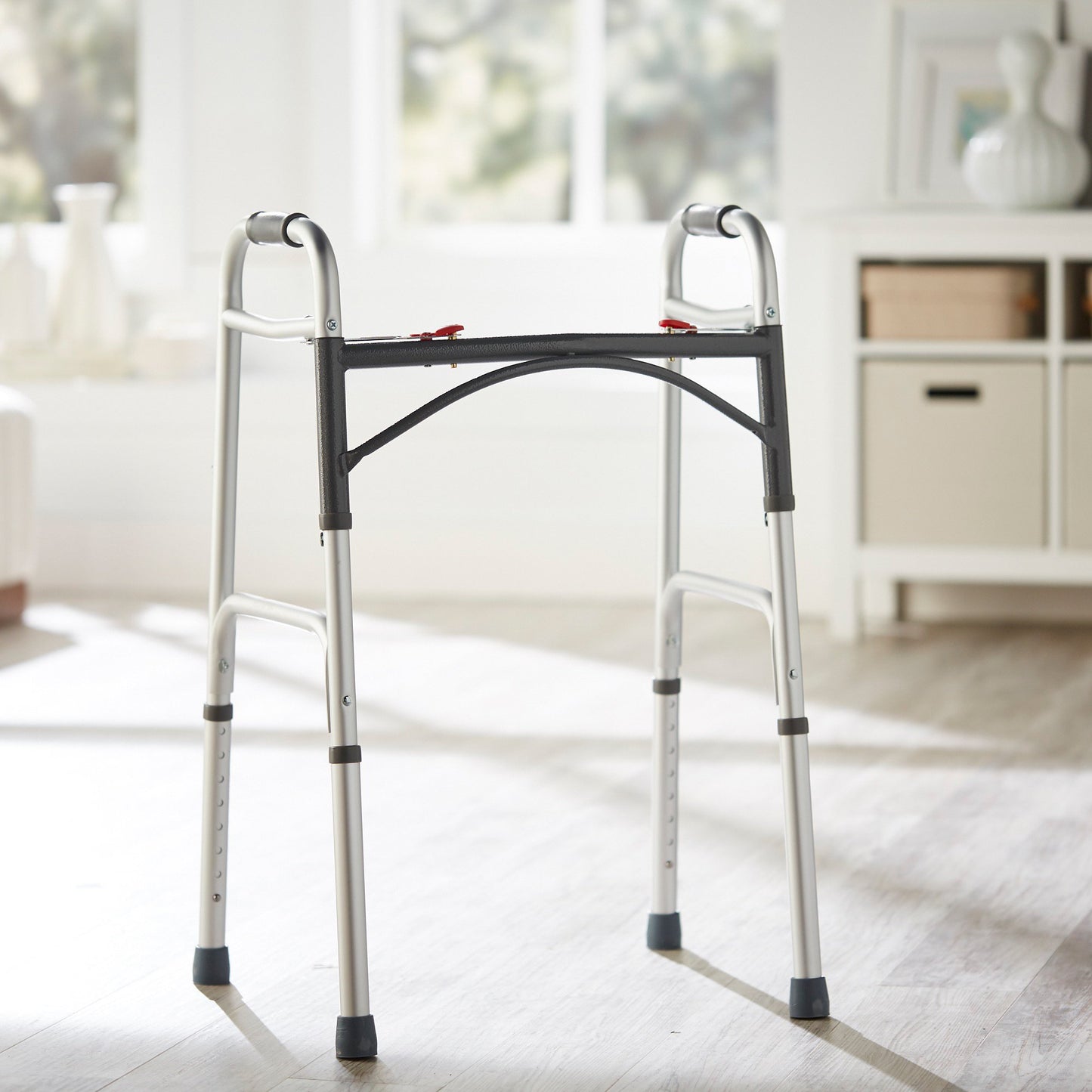 WALKER, DUAL FOLDING ADLT 350LBS (4/CS)