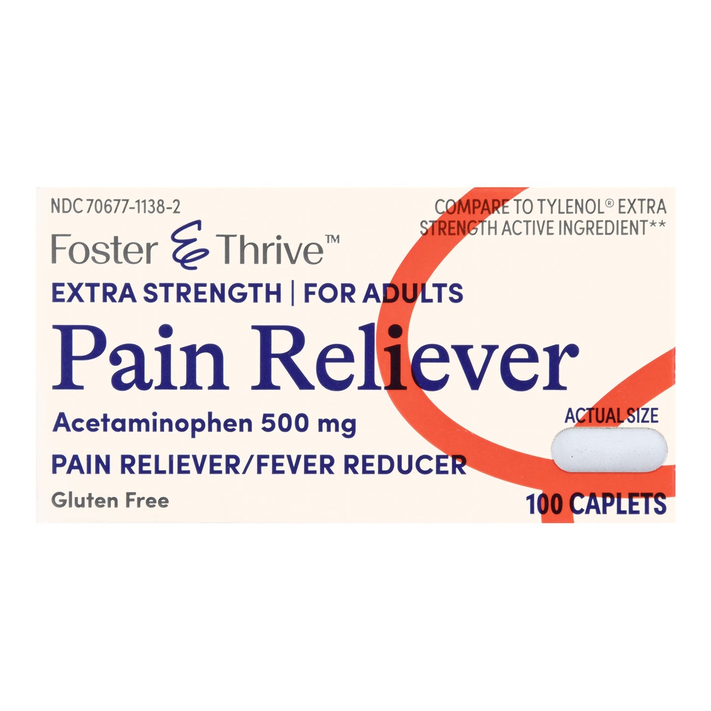 ACETAMINOPHEN, CAPL FT SM XS 500MG (100/BT)