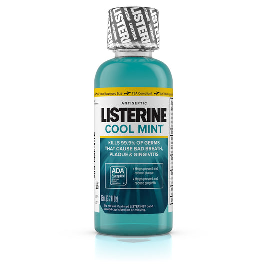 MOUTHWASH, LISTERINE COOL MINT3.2OZ (24/CS)