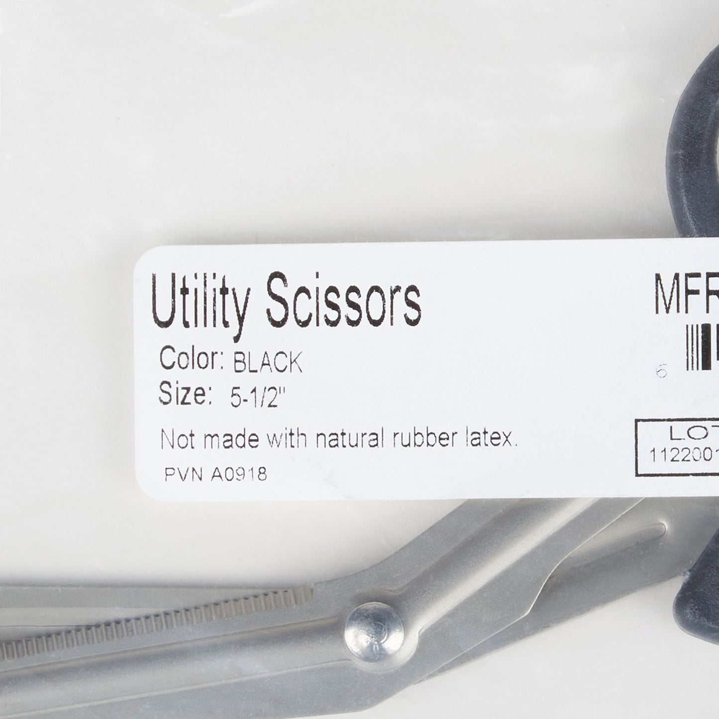SCISSOR, BLK MEDICUT 5 1/2" (10/CS) MINI