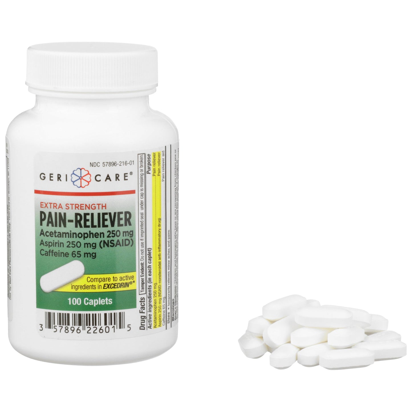 PAIN RELIEF XS, EXCEDRIN TAB (100/BT 12BT/CS)