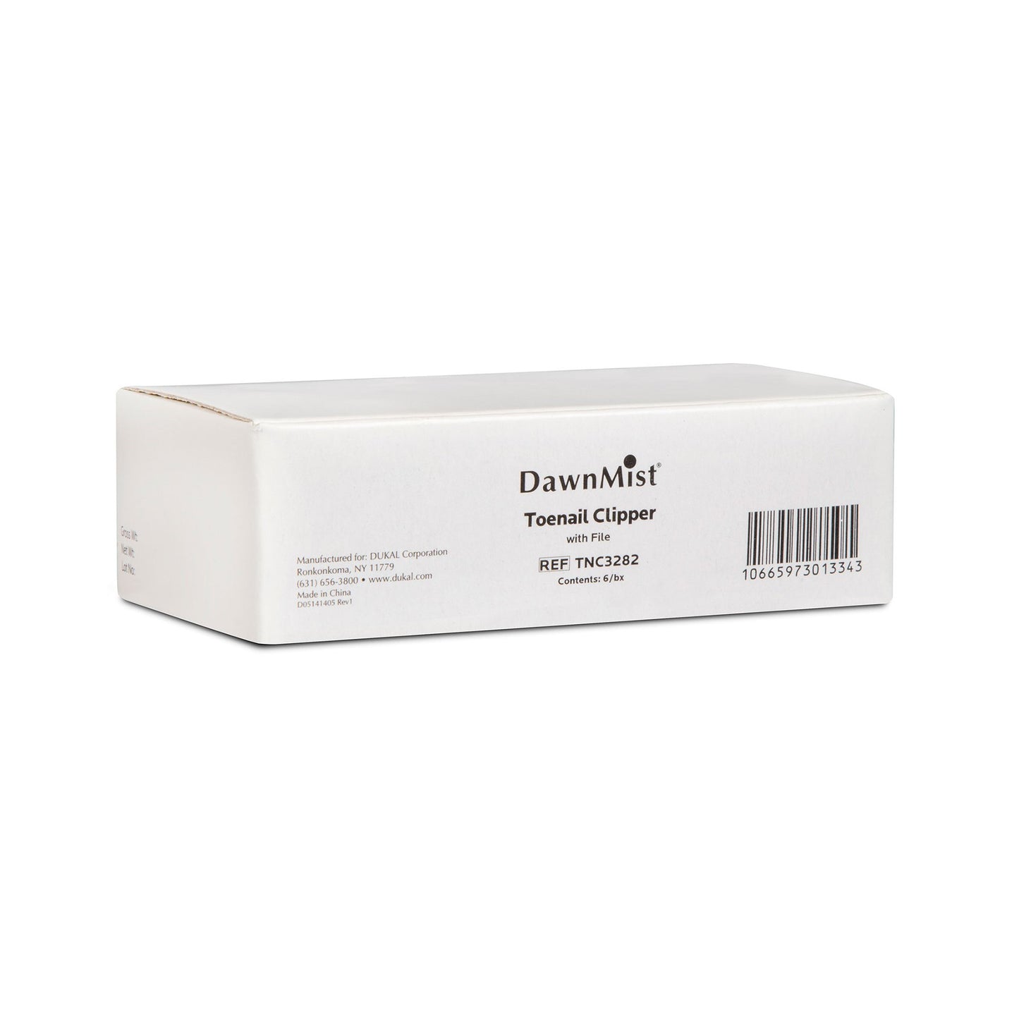 CLIPPER, FINGERNAIL W/FILE (6/BX 48BX/CS)