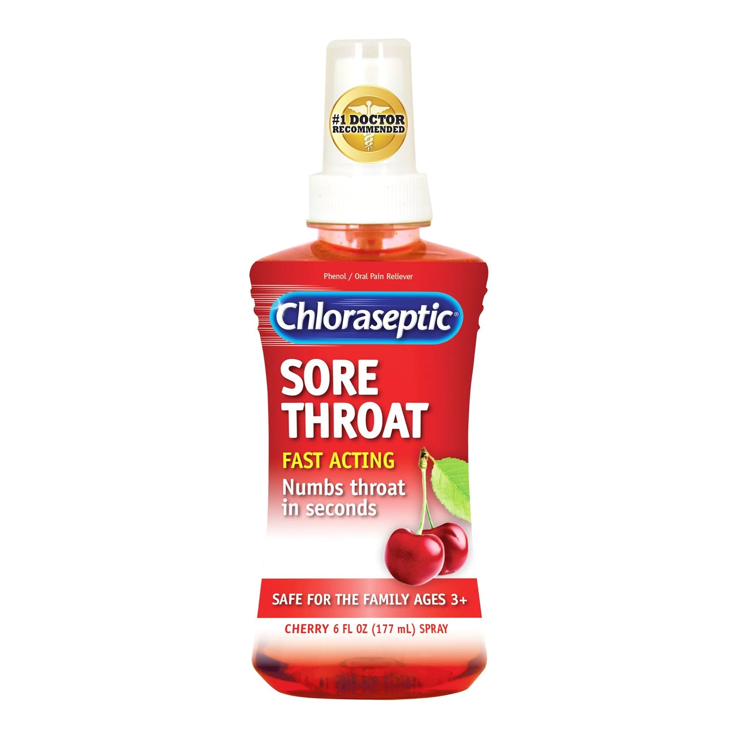 CHLORASEPTIC, LIQ CHERRY PUMP 6OZ
