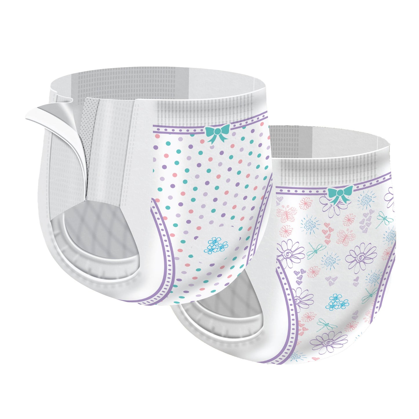 PANTS, TRAINING CUTIE GIRLS 4T-5T (19/BG 4BG/CS)