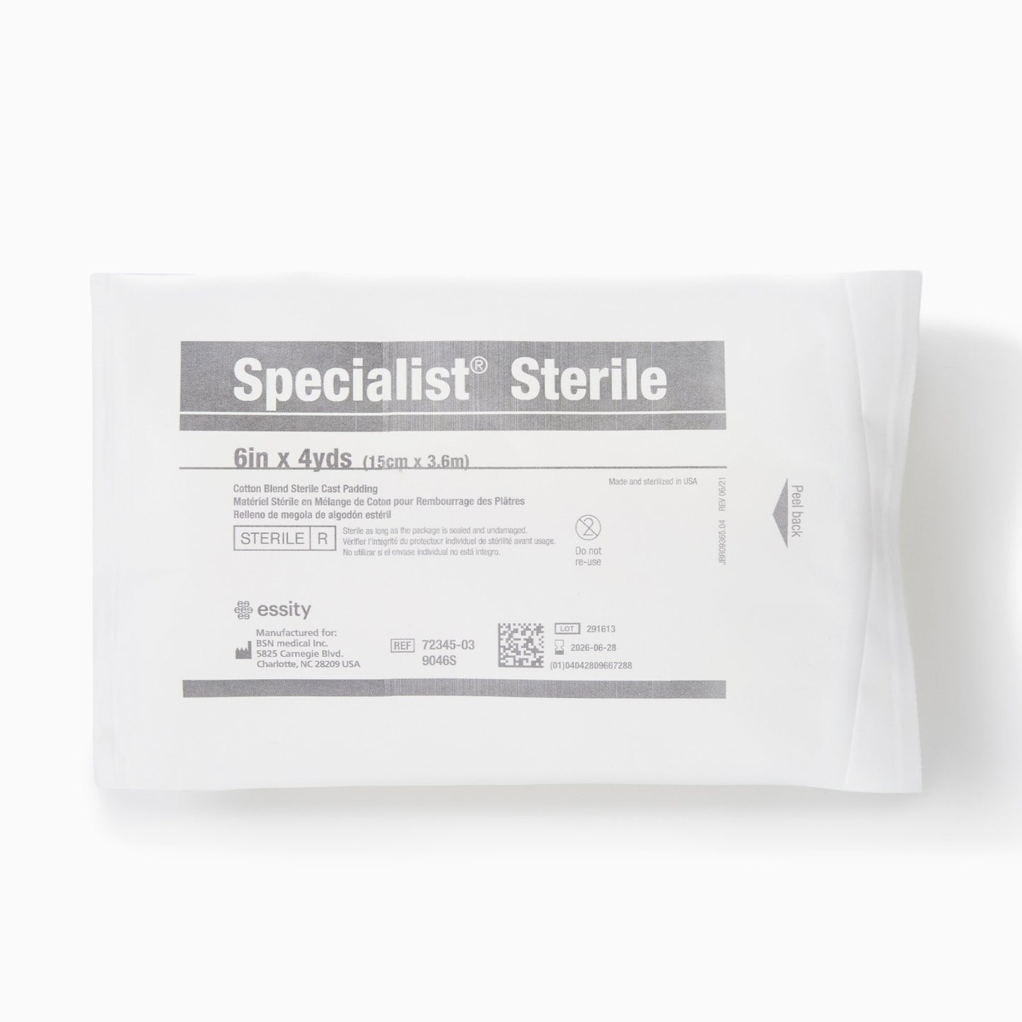 PADDING, CAST STR COTTON BLEND6"X4YDS (25/CS)