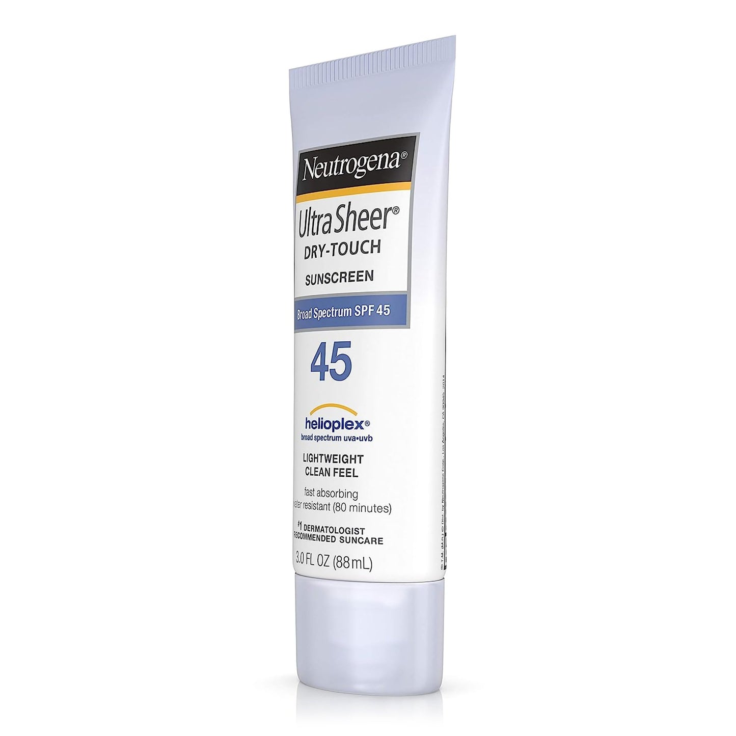 SUNSCREEN, LOT NEUTROGENA ULTRA SHEER SPF45 3OZ
