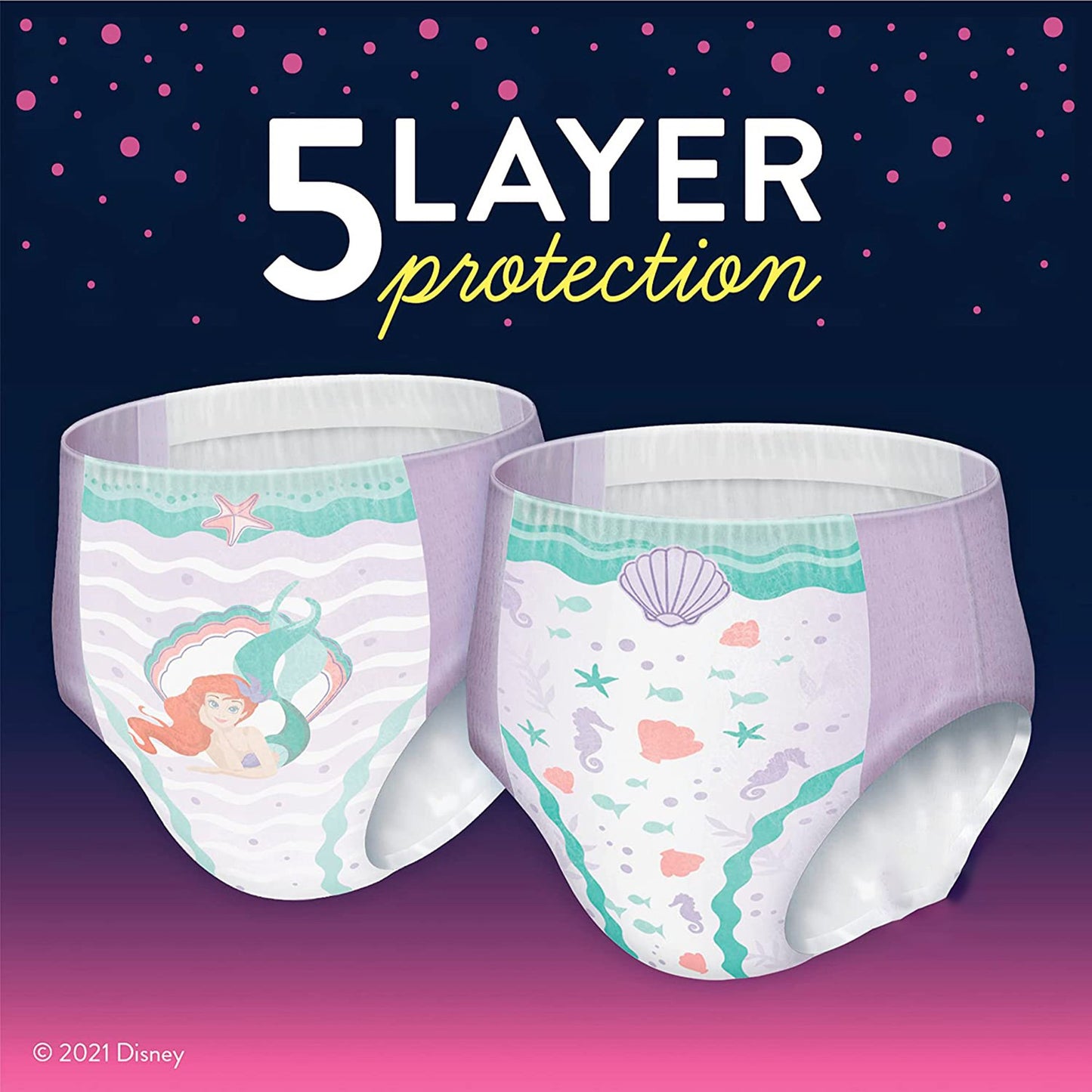 DIAPER, PULL-UP GIRL SM/MED (14/PK 4PK/CS)