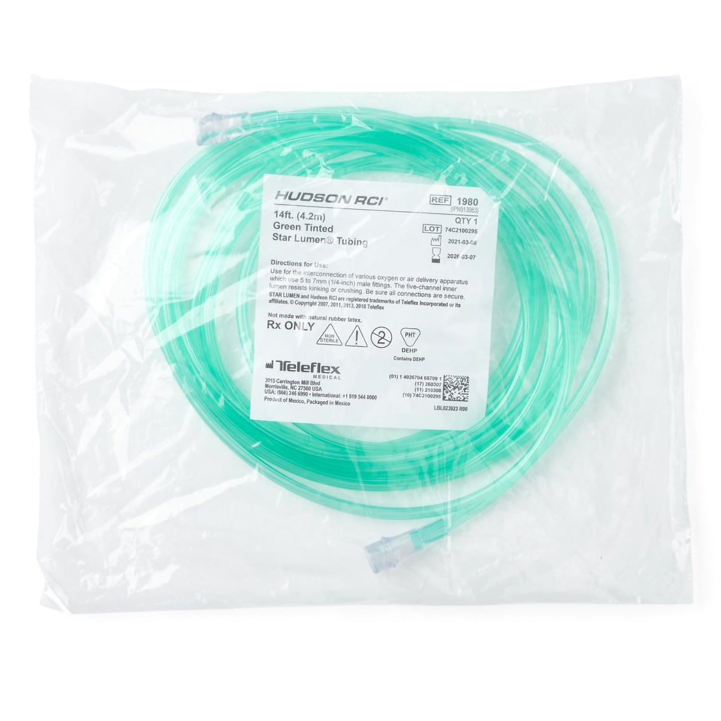 TUBING, STAR LUMEN 14FT (50/CS)