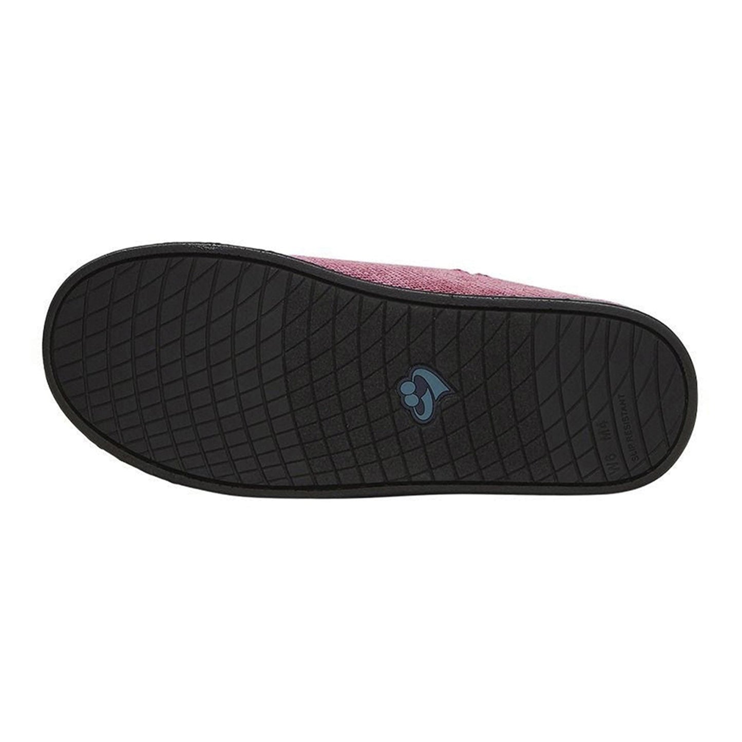 SLIPPER, SILVERTS EASY CLOSUREDUSTY ROSE 2XWIDE SZ10