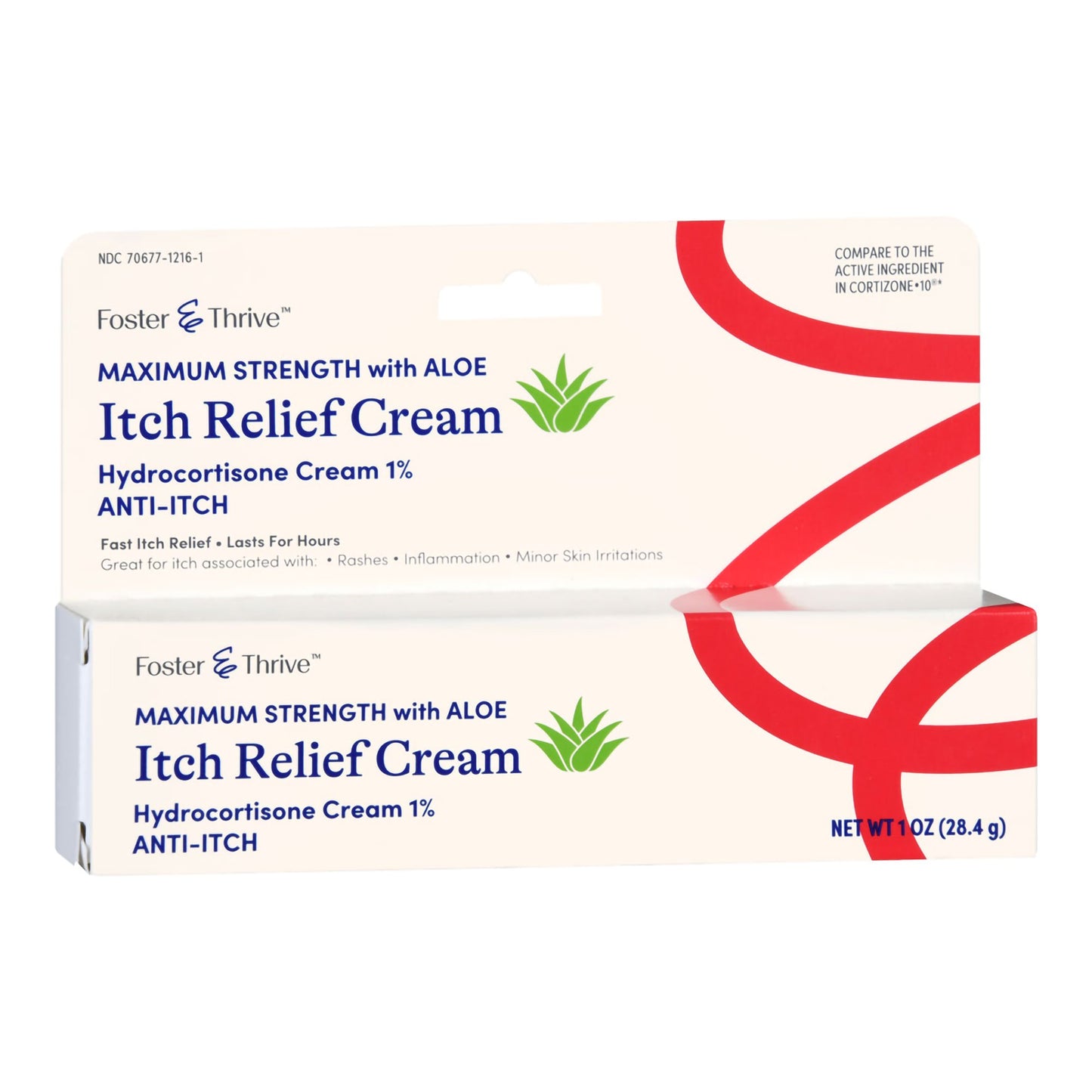 HYDROCORT+ALOE, CRM FT 1% 1OZ