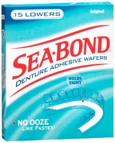 ADHESIVE, DENTURE SEA BOND LOWER (15/BX)