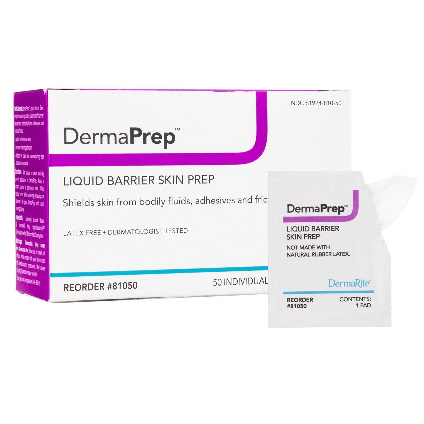 PAD, SKIN PREP LIQ BARRIER (50/BX 20BX/CS)