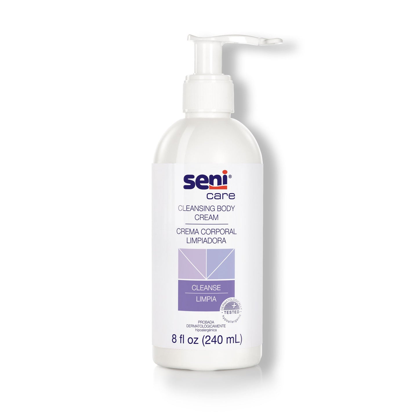 CREAM, CLEANSING SENI CARE NO RINSE 8OZ (6/CS)