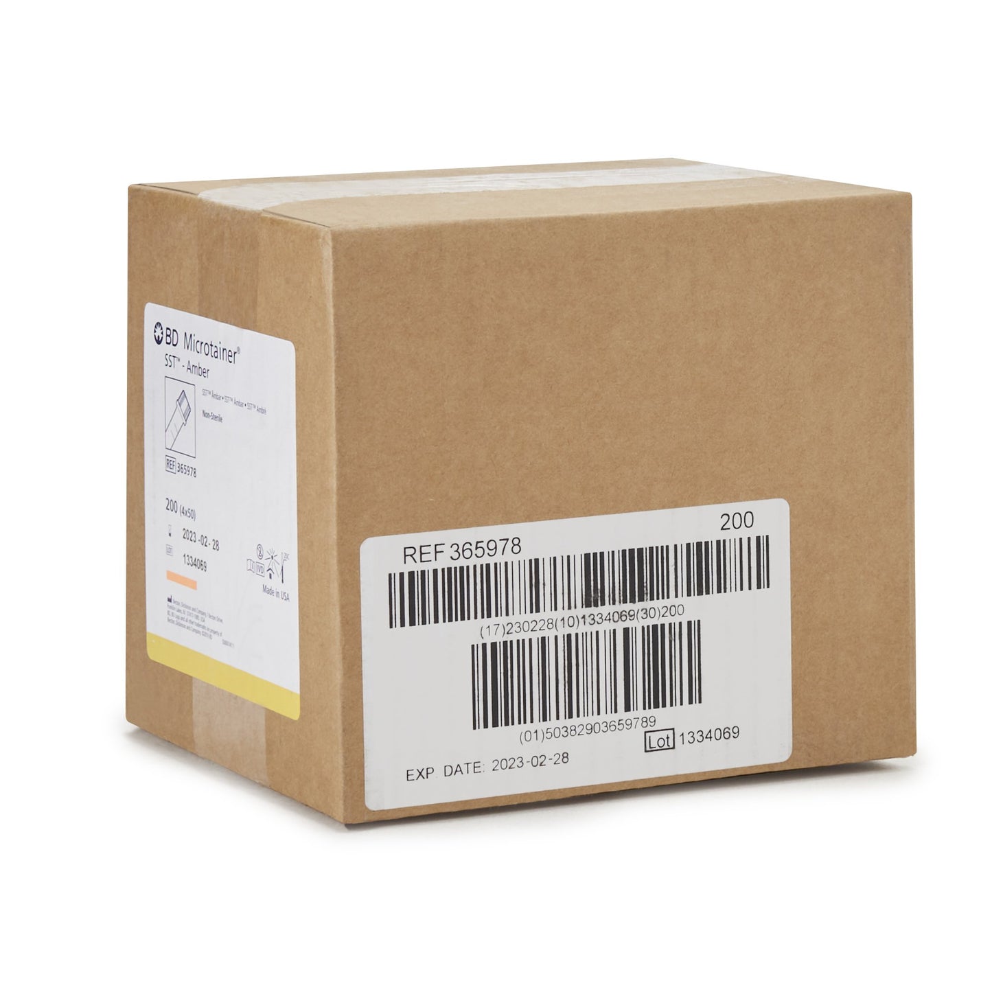 TUBE, CAPILLARY CLOT/SEP GLD 400/600UL PLAS MICROT (50/BX)