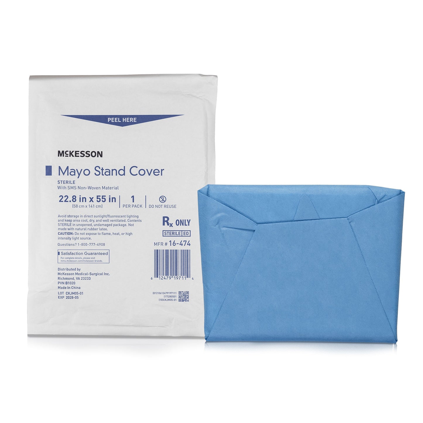 COVER, MAYO STAND 22.8"X55.5" (30/CS)
