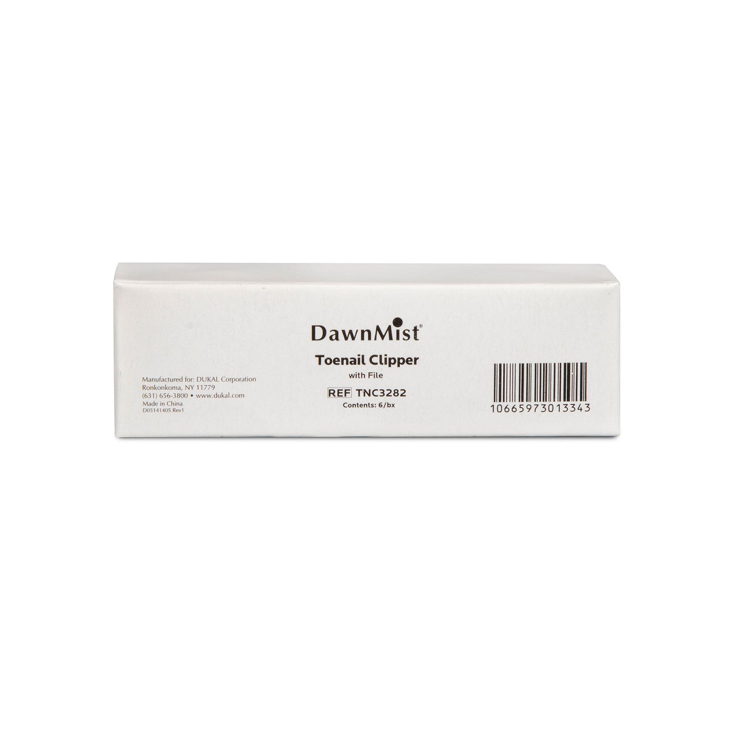 CLIPPER, FINGERNAIL W/FILE (6/BX 48BX/CS)